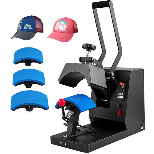 4-in-1 Hat Heat Press Machine – Professional Cap Sublimation Press